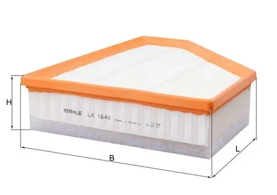 Filtro de aire LX1640 Mahle Original