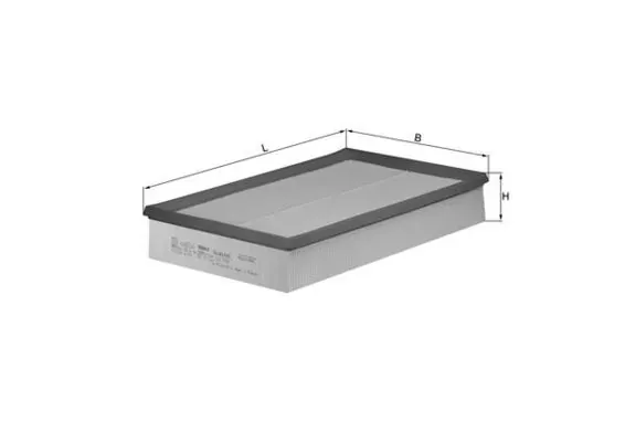 Filtro de aire LX700 Mahle Original