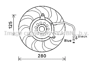 Ventilador del motor Audi A6 C4