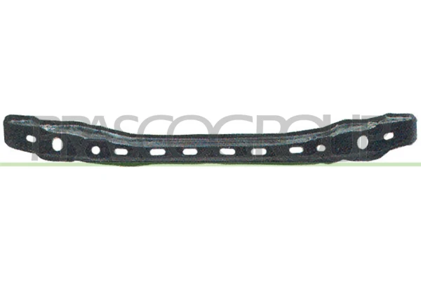 Soporte de radiador inferior (panel de montaje para foco) Ford Ka (RBT)