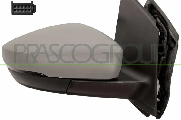 Espejo de retrovisor derecho 6R1857508Q VAG