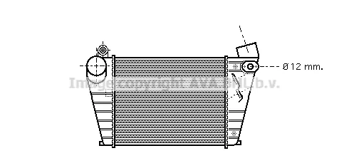 Intercooler Audi A3 8L1