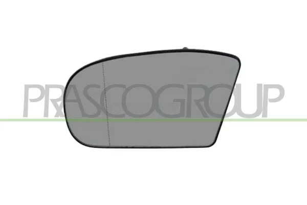 Cristal de espejo retrovisor exterior izquierdo ME0277534 Prasco