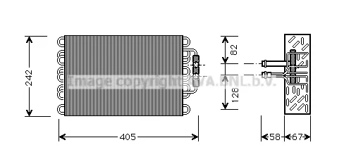Evaporador de aire acondicionado Mercedes C W202