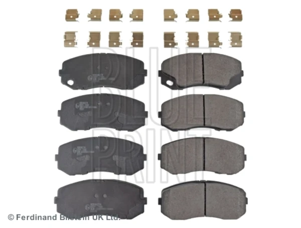Pastillas de freno delanteras Mitsubishi Canter 8 (FB7, FB8, FE7, FE8)