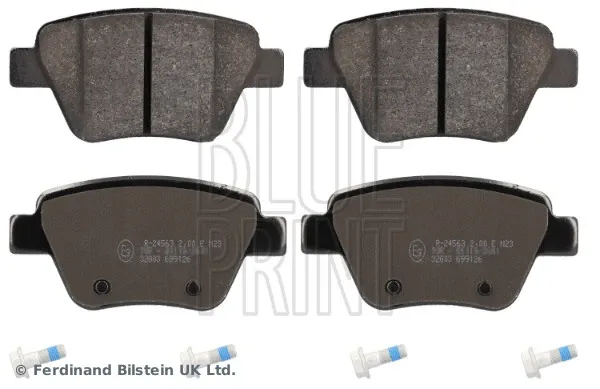 Pastillas de freno traseras ADV184218 Blue Print