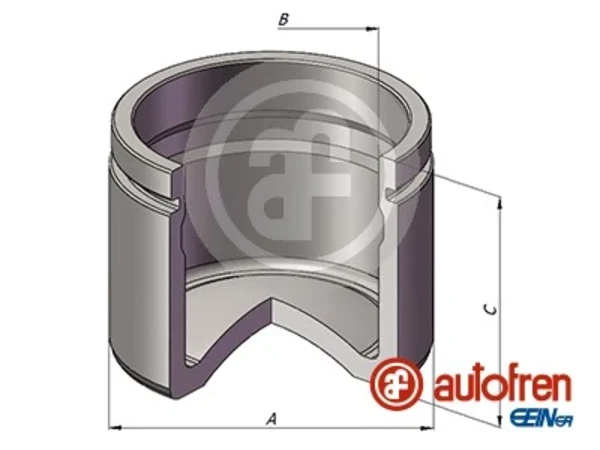 Émbolo, pinza del freno delantera Seat Exeo ST (3R5)