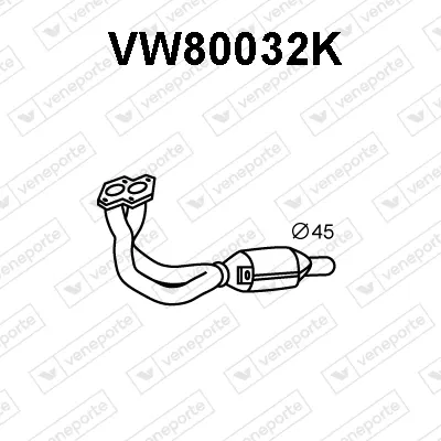 Catalizador VW80032K Veneporte