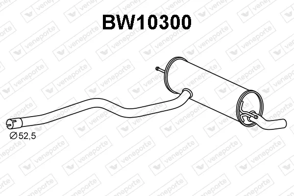 Silenciador trasero BMW 1 F21