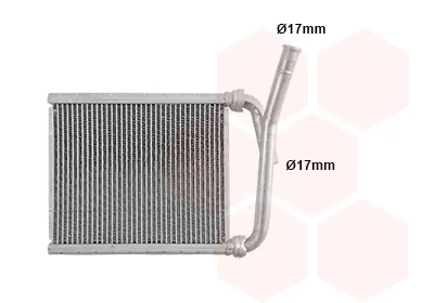 Radiador calefacción 53016701 VAN Wezel