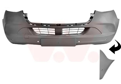 Paragolpes 2973571 VAN Wezel