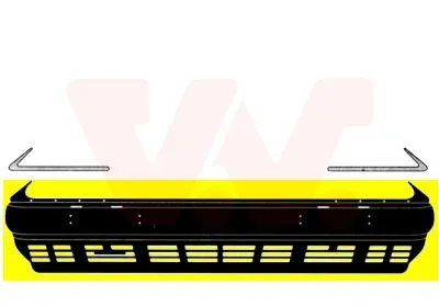 Paragolpes 3025570 VAN Wezel