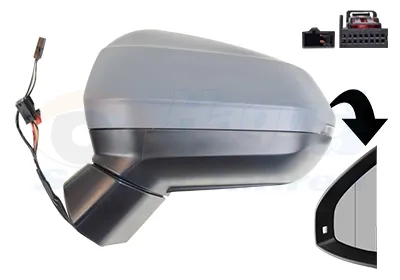 Espejo de retrovisor izquierdo Audi Q2 GAB, GAG