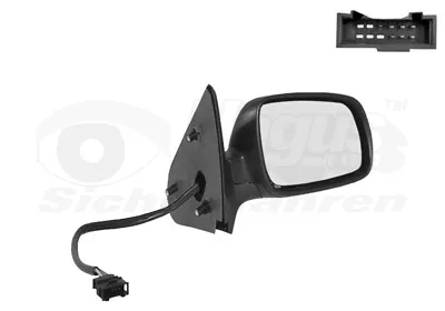 Espejo de retrovisor derecho 4914808 VAN Wezel