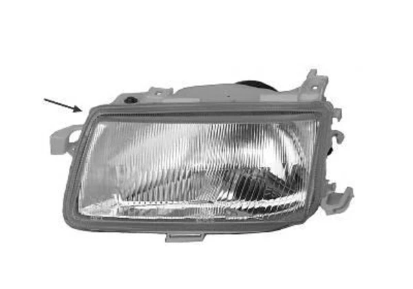 Faros delantero izquierdo para Opel Astra F