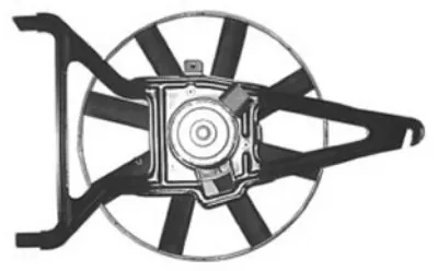Ventilador del motor 0950746 VAN Wezel