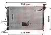 Radiador refrigeración del motor 82002352 VAN Wezel