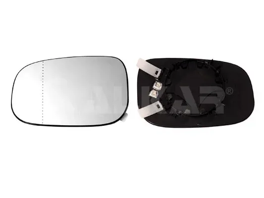 Cristal de espejo retrovisor exterior izquierdo 6471592 Alkar