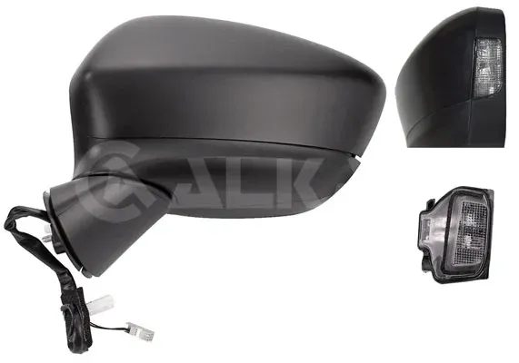 Espejo de retrovisor izquierdo 9049665 Alkar