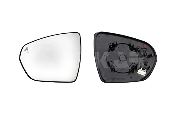 Cristal de espejo retrovisor exterior izquierdo 6427882 Alkar