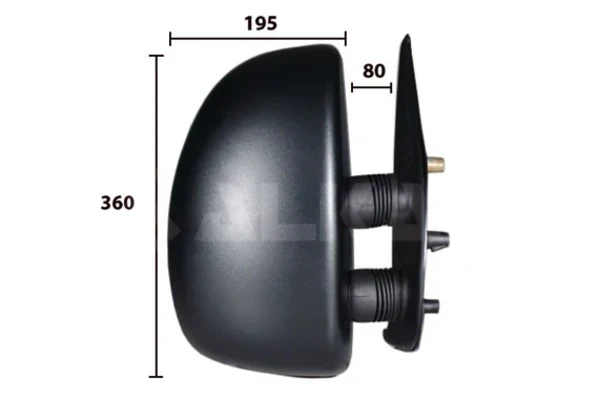 9255961 Alkar espejo retrovisor derecho