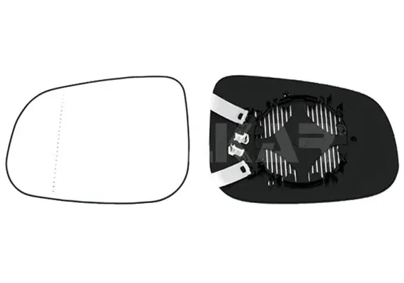 Cristal de espejo retrovisor exterior izquierdo 6471598 Alkar