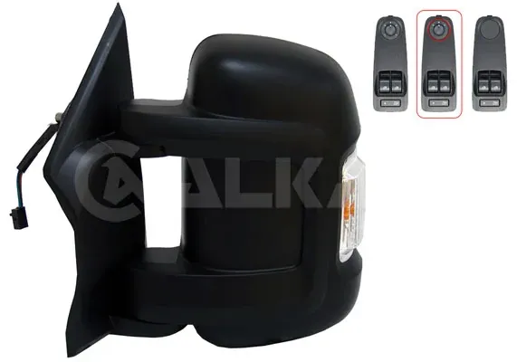 Espejo de retrovisor izquierdo 9269922 Alkar
