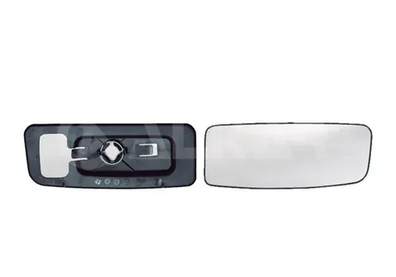 Cristal de espejo retrovisor derecho 6414994 Alkar