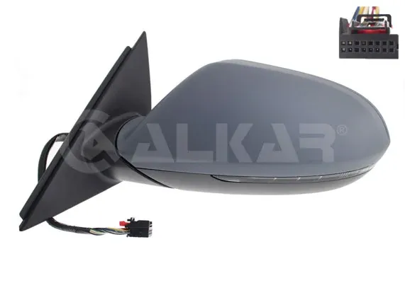 Espejo de retrovisor izquierdo 6139786 Alkar