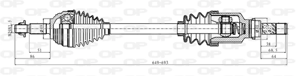 DRS644700 Open Parts