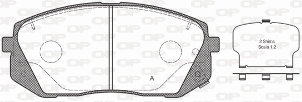 Pastillas de freno delanteras Hyundai Sonata 7 (LF)