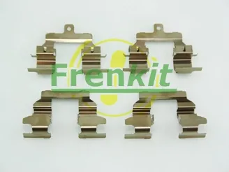 Chapa antirruido de sujeción de pastilla de freno trasera 900026 Frenkit