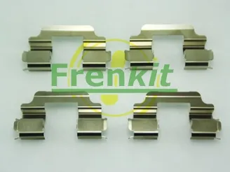 Juego de resortes de sujeción de pastillas de freno delanteras Nissan Terrano III