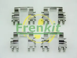 Juego de resortes de sujeción de pastillas de freno delanteras 901087 Frenkit