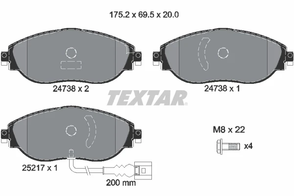 2473801 Textar