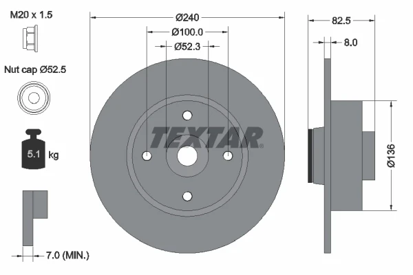 92154403 Textar