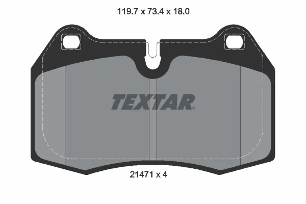 Pastillas de freno 2147102 Textar