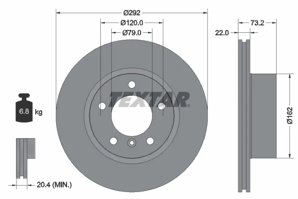 Pastillas de freno delanteras BMW 1 E81, E87