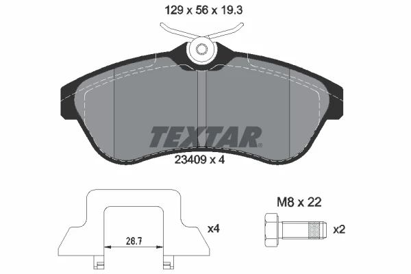 2340902 Textar
