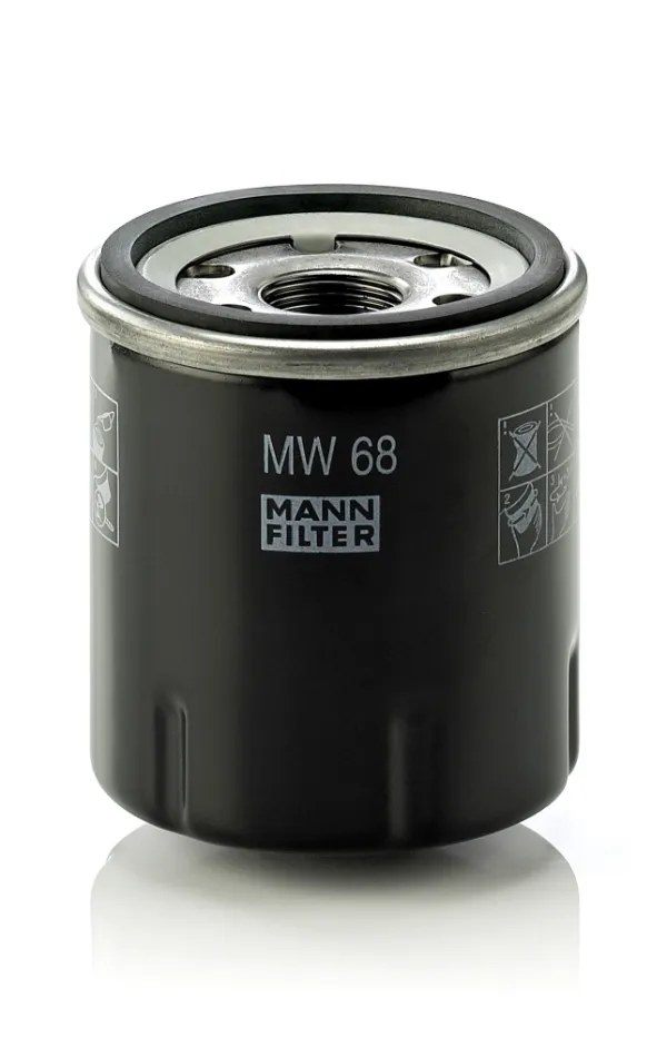 Filtro de aceite MW68 Mann-Filter