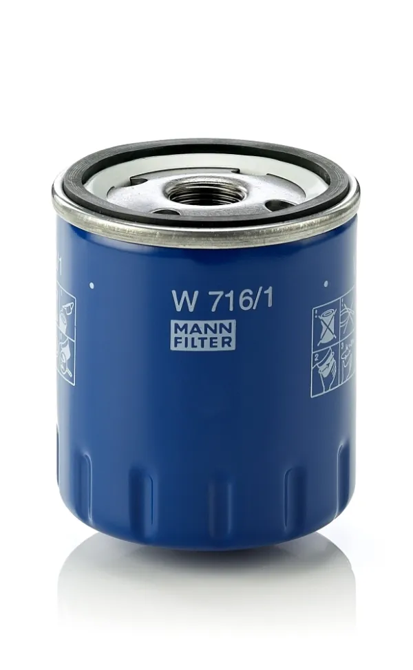 Filtro de aceite W7161 Mann-Filter