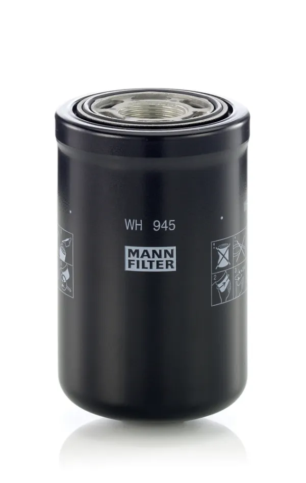 Filtro del sistema hidráulico WH945 Mann-Filter