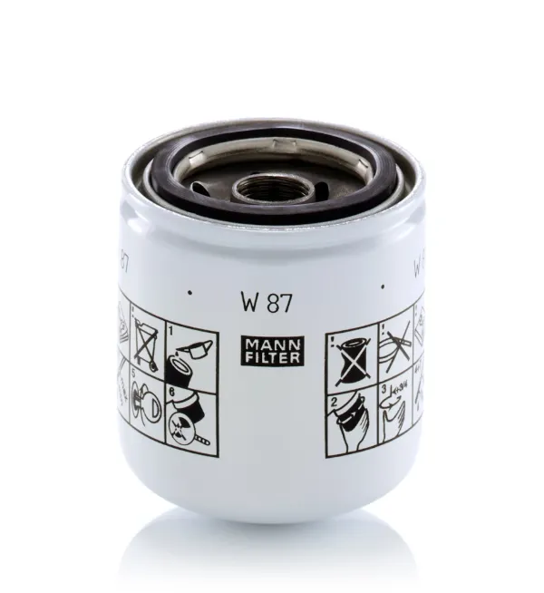Filtro de aceite W87 Mann-Filter
