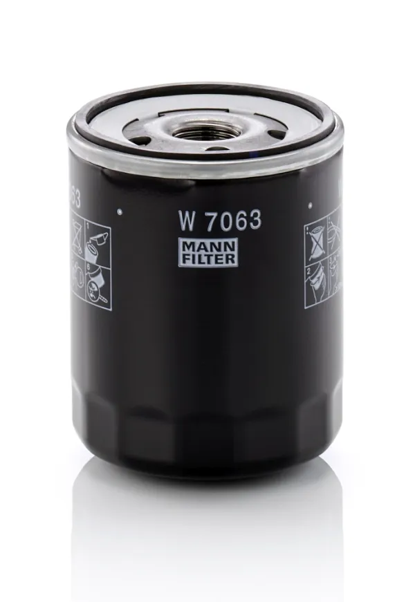 Filtro de aceite W7063 Mann-Filter