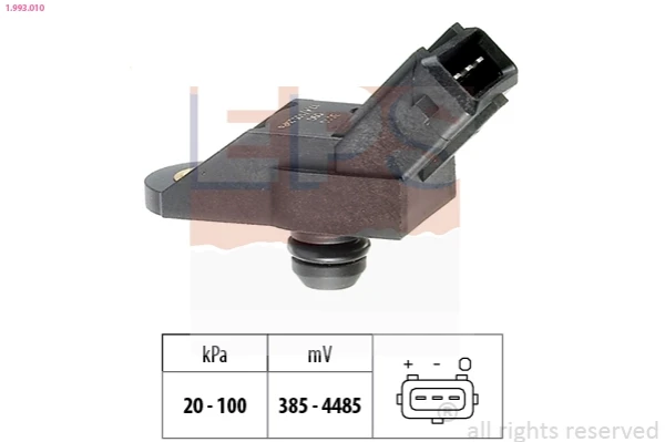 1.993.010 EPS sensor de presion del colector de admision