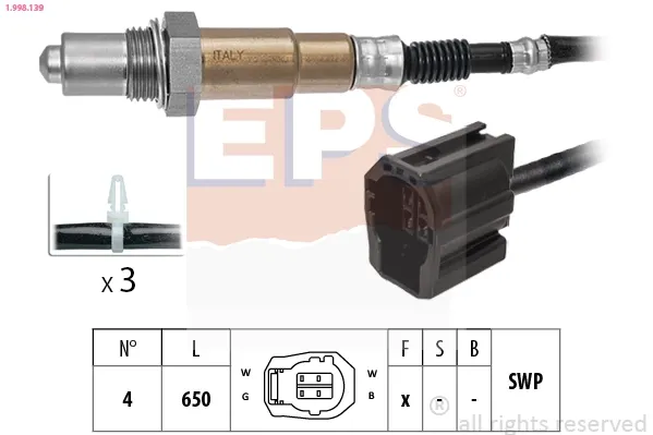 Sonda lambda 1998139 EPS
