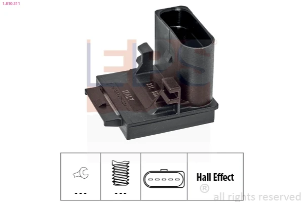 Sensor de efecto Hall Seat Ibiza 5 (KJ1, KJG)