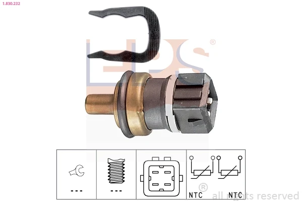 Sensor de temperatura del refrigerante 058919501A VAG