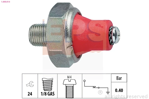 Indicador, presión del aceite Suzuki Ignis 1 (FH)