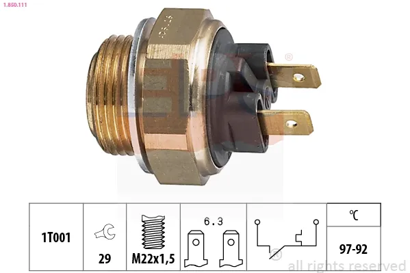 Sensor de temperatura 1850111 EPS